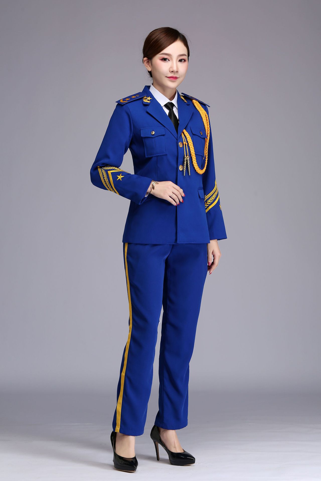 军装礼服学生升旗手服国旗班仪仗队军乐队服装国旗班护旗手服队服