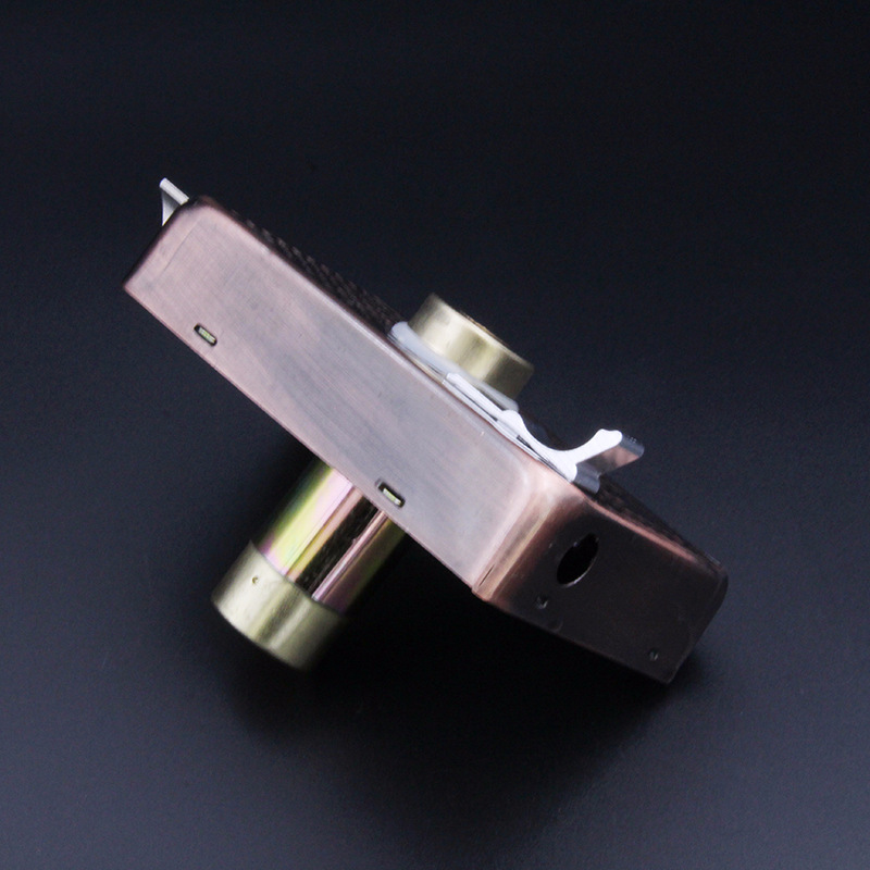 批发9219连体简易锁外装门锁老式防盗地下室门锁储藏间门锁