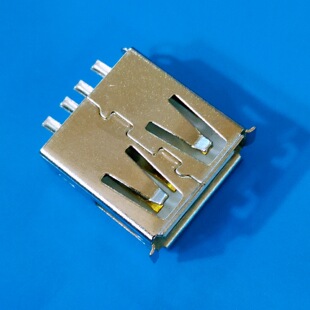 0母座焊线式 usb公母连接器 数据插头