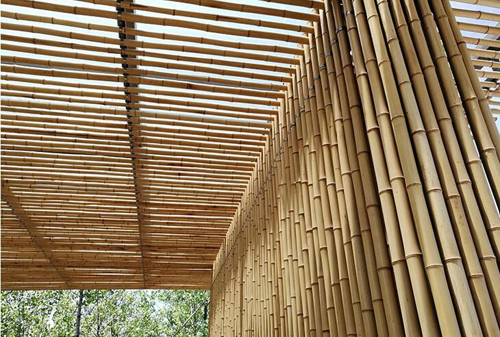 房屋,公园,酒店,农家乐,旅游景点,酒吧装饰装修用防腐白竹,碳化竹子