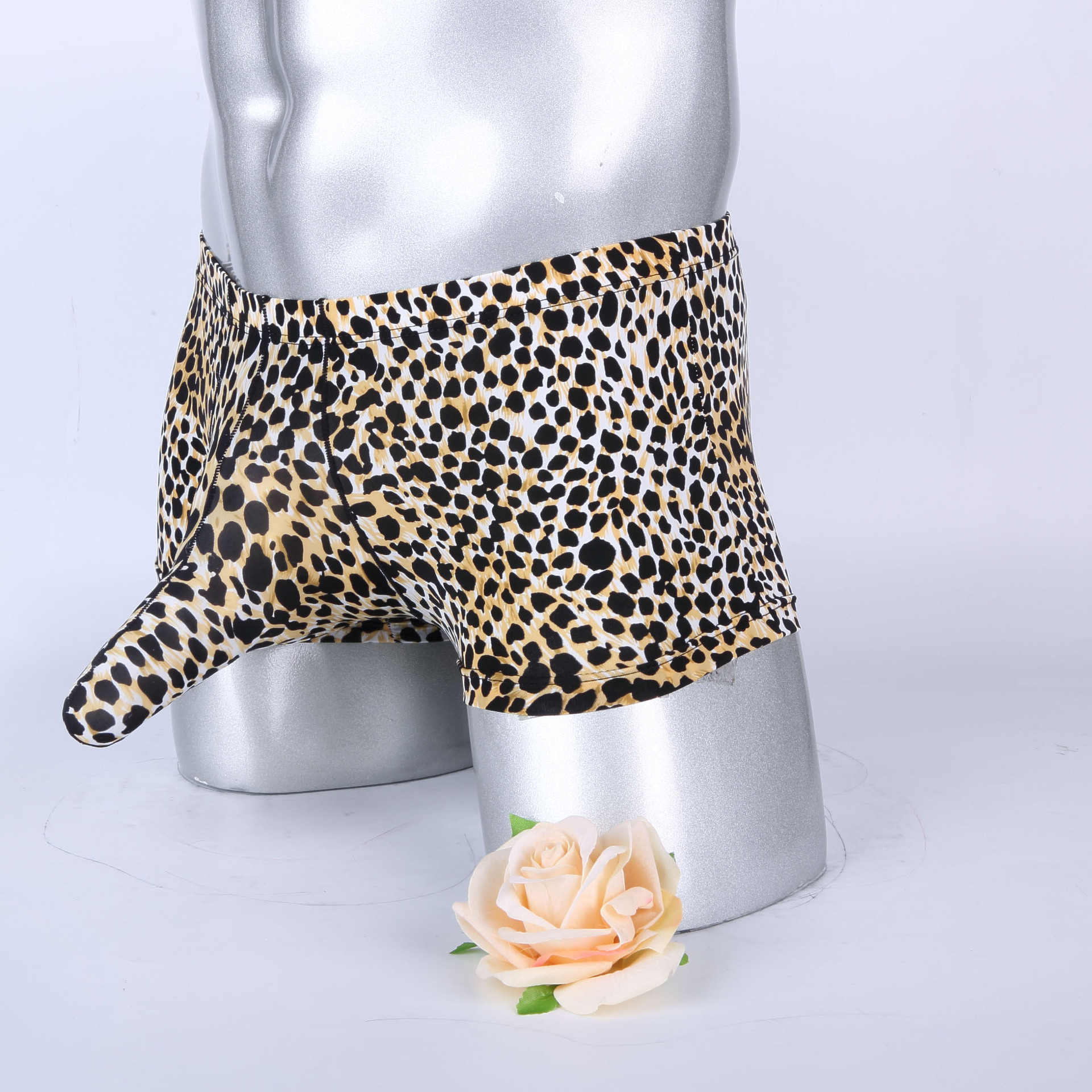 【热荐】男士性感内裤比基尼迷勃尔飞机裤 jet 舞会平角内裤 477