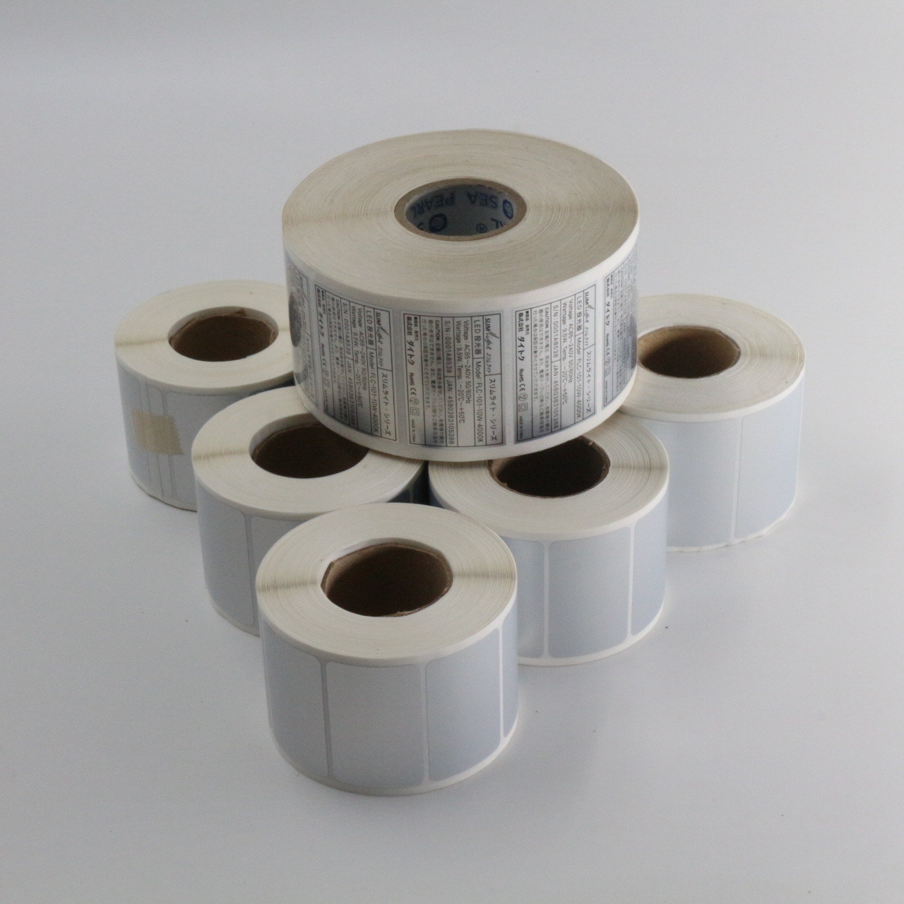 厂家订制哑银不干胶标签 消银龙不干胶 可订制加厚过膜 任意尺寸