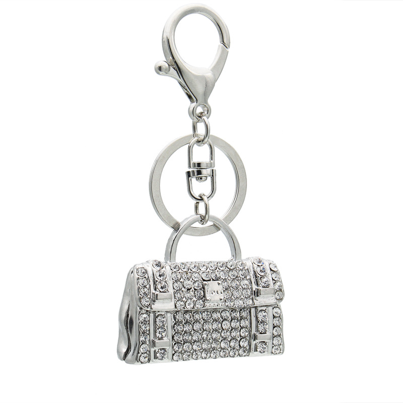 New Gift Handbag Style Alloy Key Ring Pendant Exquisite Bag Ornaments Manufacturers Support