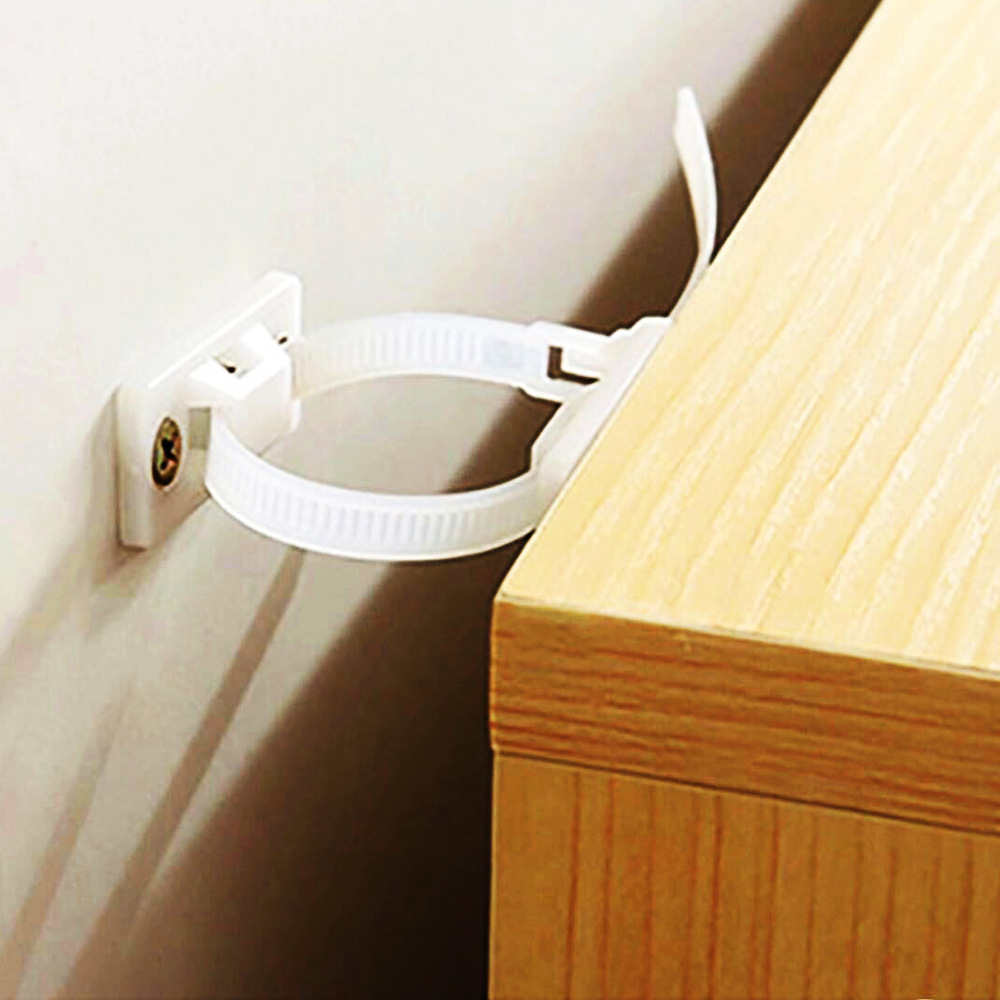 幼儿安全防压带 儿童家具防倒器 尼龙防倒扣 家具防倒带 防倾斜器