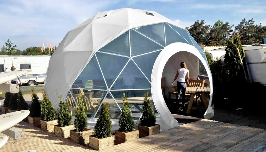 供应户外旅游露营住宿球形星空帐篷酒店聚会活动帐篷丰名优美制作