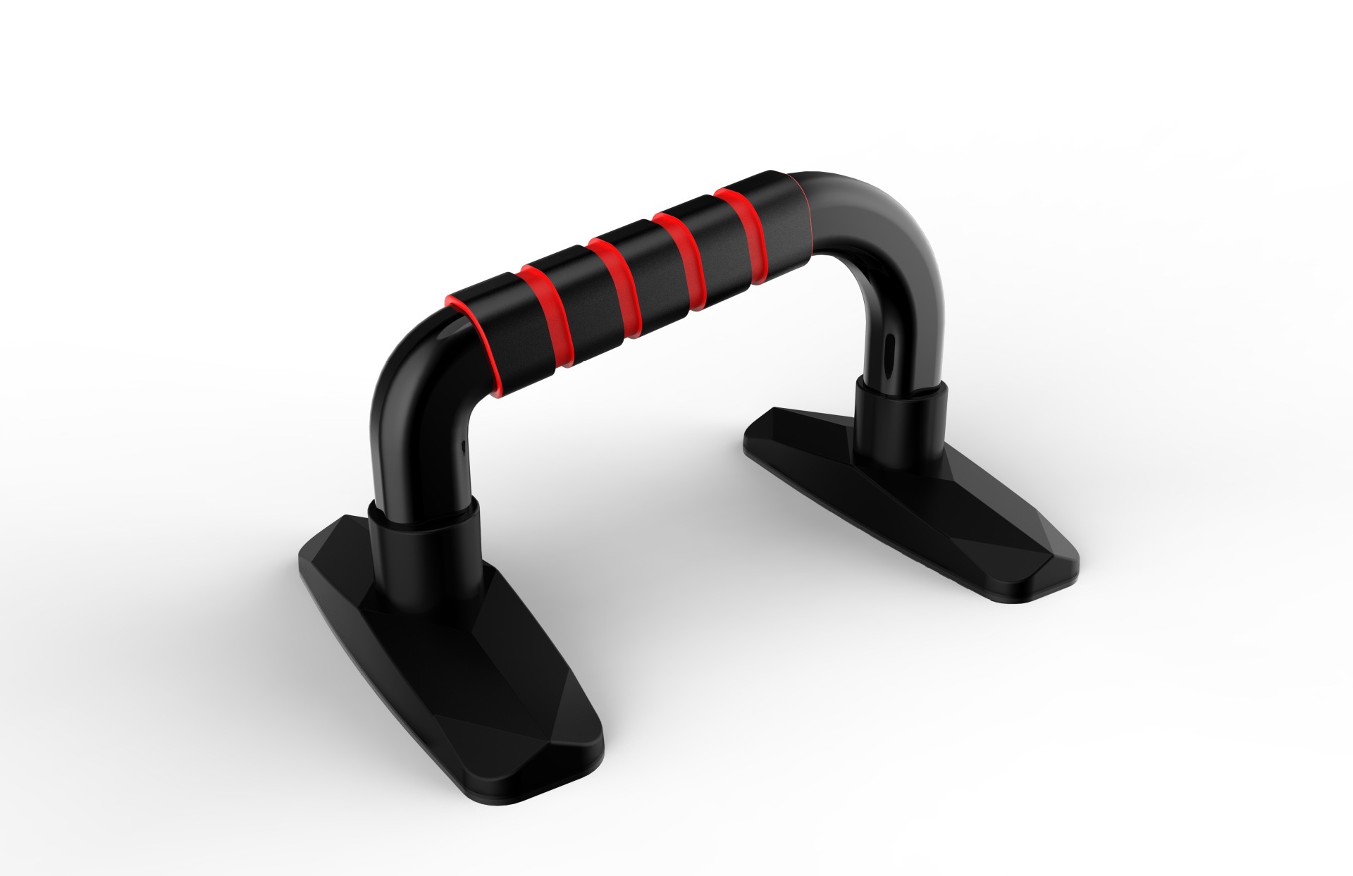 供应俯卧撑架 家用防滑塑料支撑架 h工字型室内健身器材批发