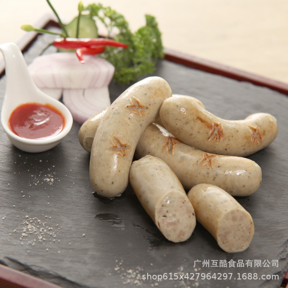 纽伦堡风味肠 批发西式风味香肠 芝士肠牛仔肠 西餐烧烤火锅专用