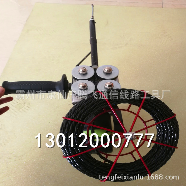 锂电穿线机电工穿线机全自动穿线机手提式电工穿线机全自动引线机
