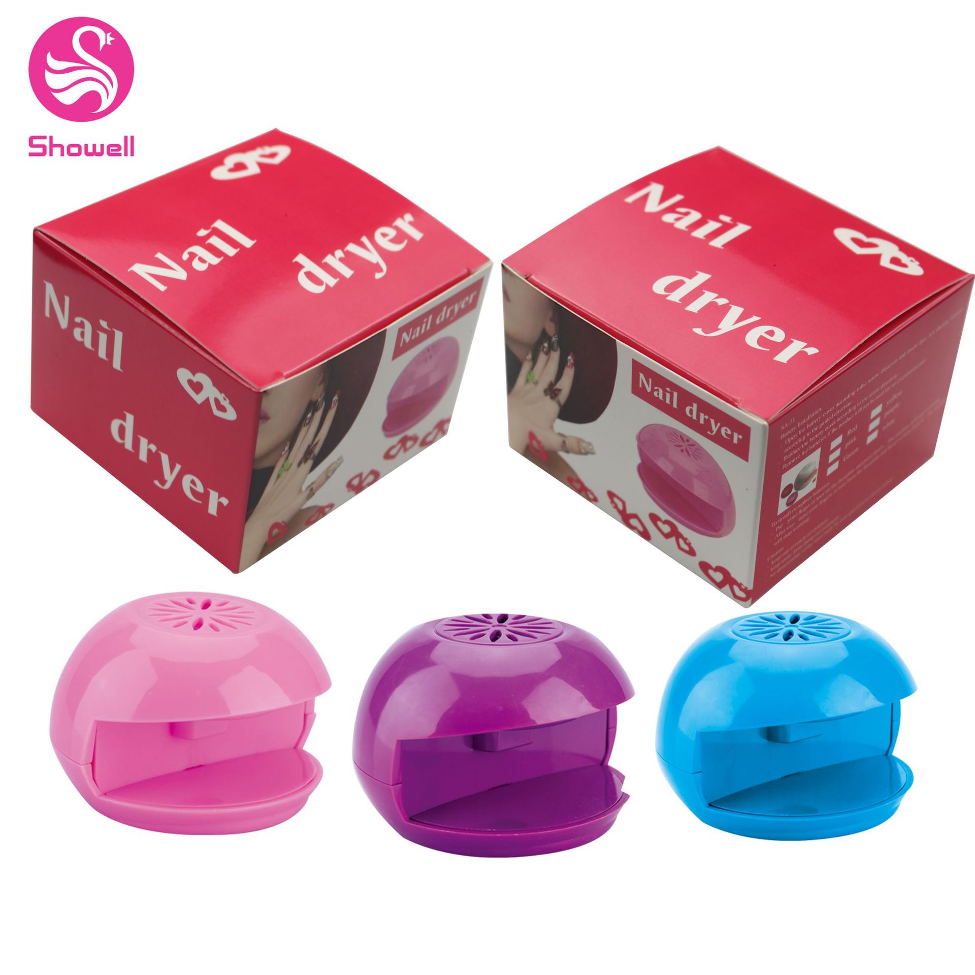 Nail Polish Curing Quick-Drying Mini Non-Handheld Electric Drying Apparatus No Uv Lamp Domestic Goods Nail Dryer