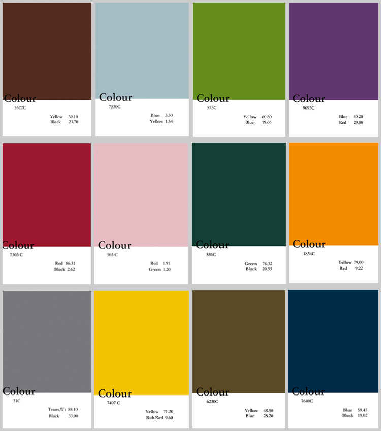 ins流行色 色卡卡片 北欧简约拍摄搭配道具 拍照道具背景墙面装饰