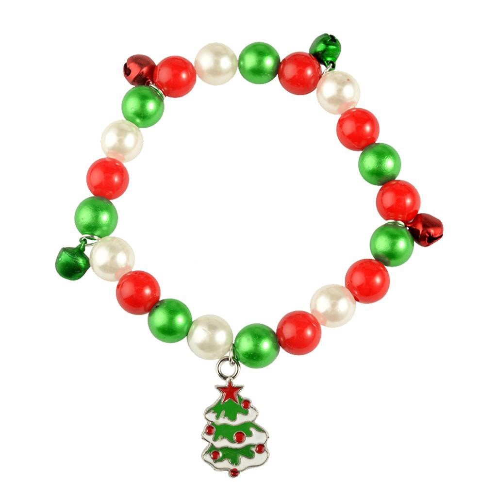 2018新款 圣诞礼品 欧美高档 手链 环保圣诞老人手链 雪人手链