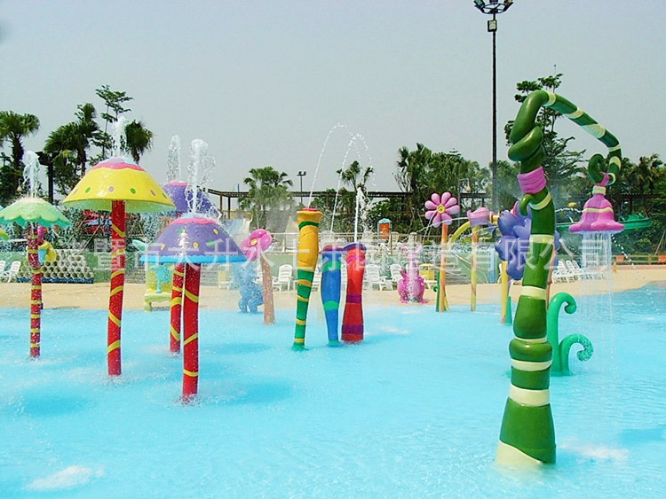 水上乐园设备戏水小品淋水苹果屋互动玩具