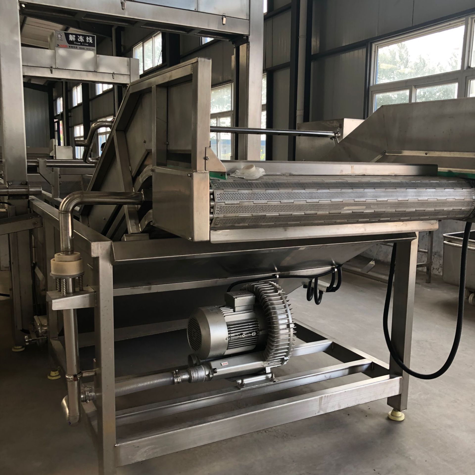 水浴式解冻机 素毛肚清洗解冻机 鱼虾冻品解冻设备 上门安装调试