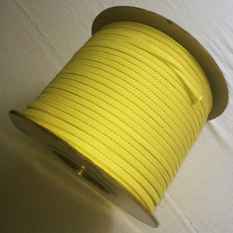 芳纶长丝辊道绳 凯夫拉防火阻燃绳 耐高温阻燃抗老化 厂家直销