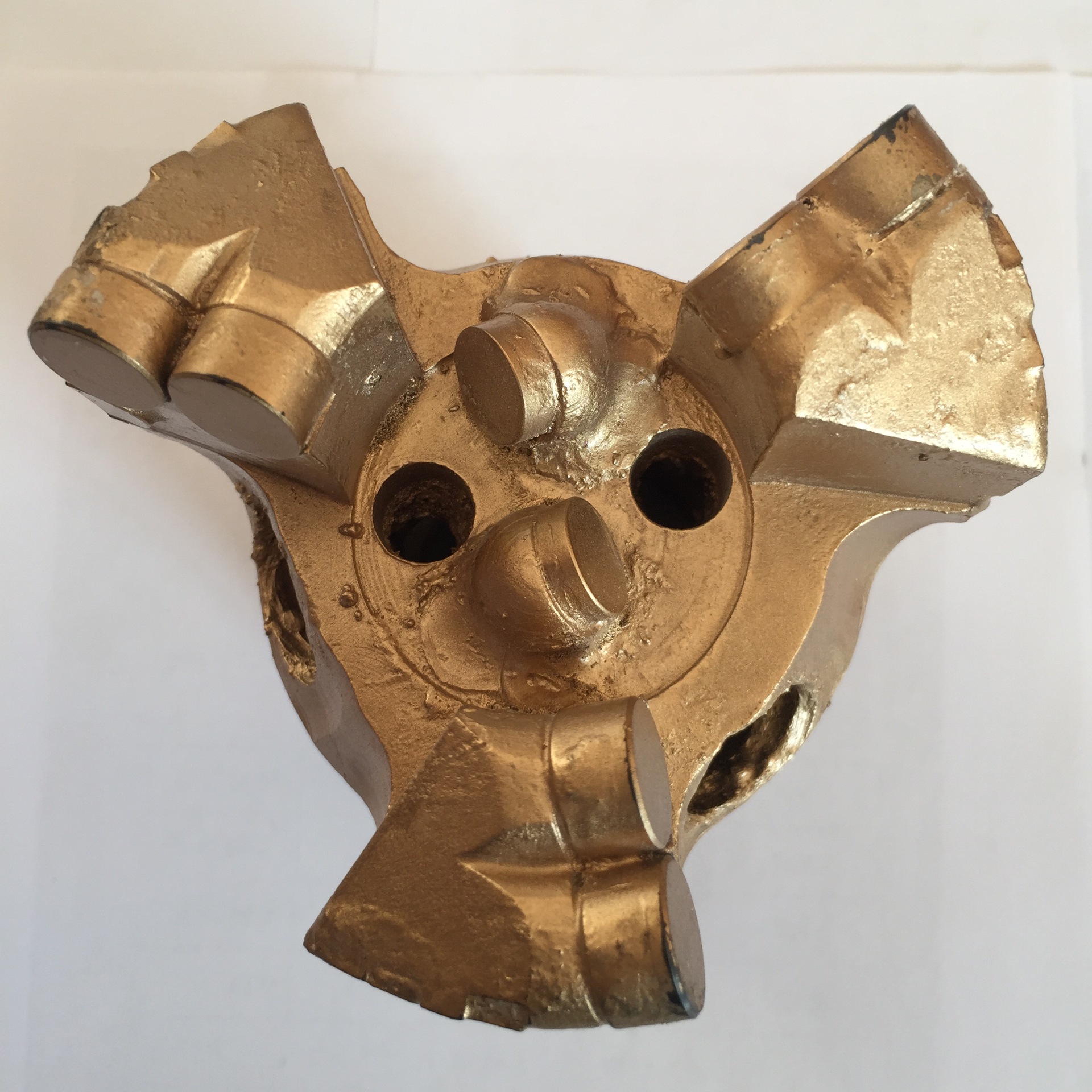 pdc四刀翼小钢体钻头,三刀翼,环宇18733023033