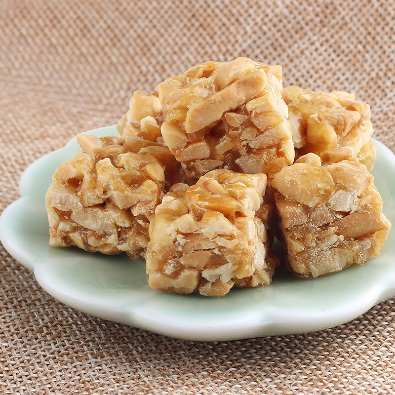 汕头特产零食花生酥糖 独立盒装花生原味点心 手工糕点厂家