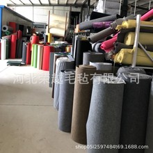 2mm彩色毛毡布 彩色涤纶针刺毛毡 工艺化纤背胶不织布 无纺布