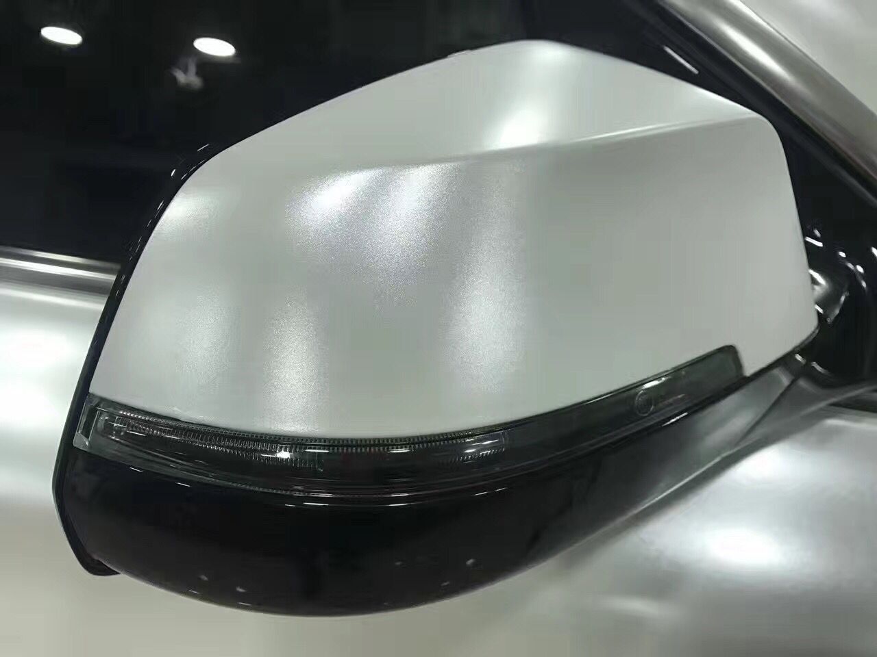 电光金属汽车贴膜汽车改色膜全车身亚光珠光金属改色膜