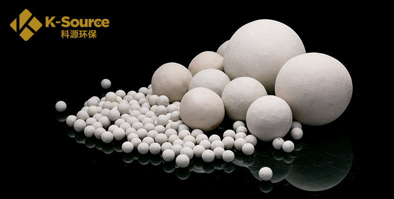 厂家供应惰性瓷球 氧化铝瓷球填料 优质惰性氧化铝瓷球