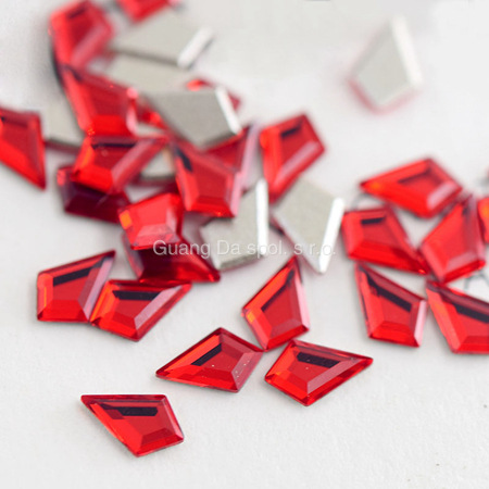 6x5.6mm红色菱形平底钻批发