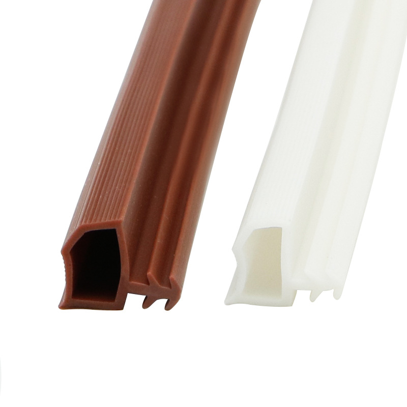 实木门卡槽密封条高档隔音滑槽防水防尘减震防撞消音胶条门缝皮条