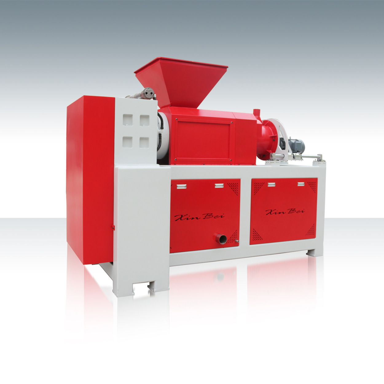 pe薄膜挤干机 薄膜大棚膜挤干塑化切粒一体机 98膜拧干机