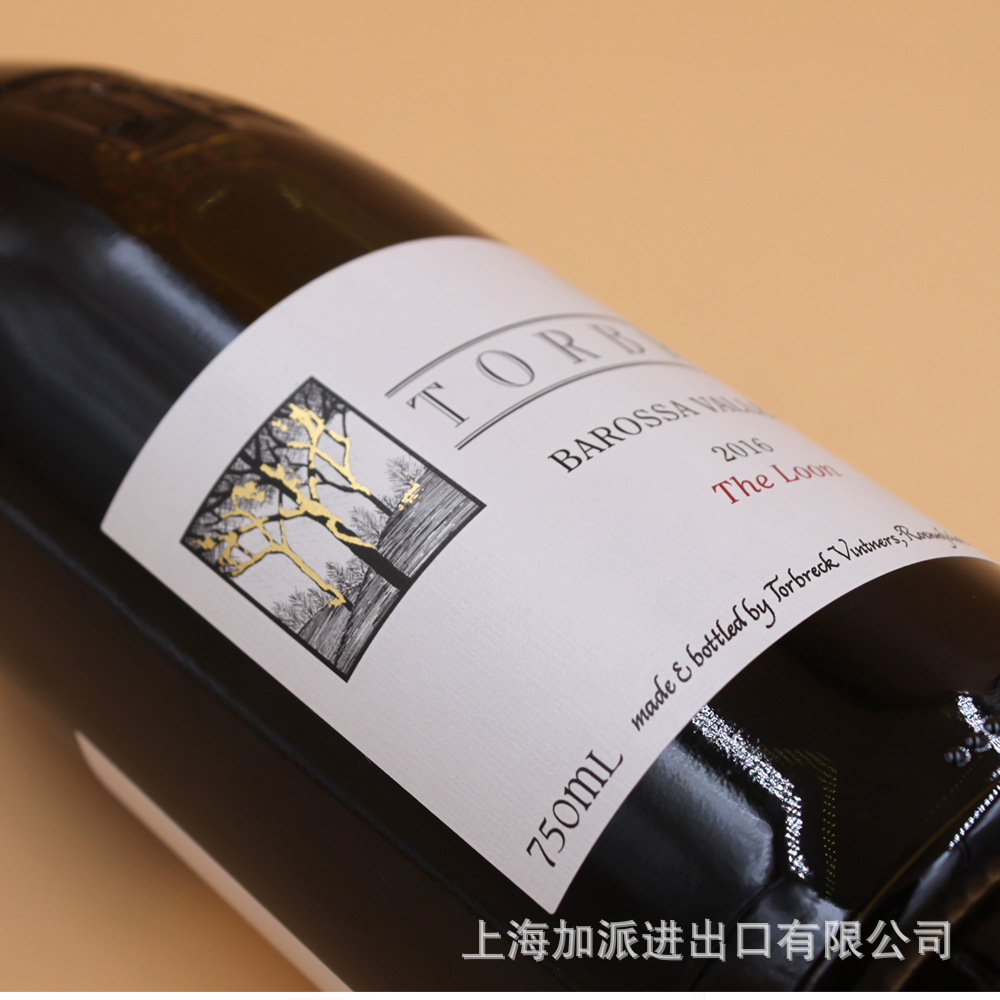澳洲进口萄贝龙恩干红葡萄酒torbreck the loon shiraz roussanne