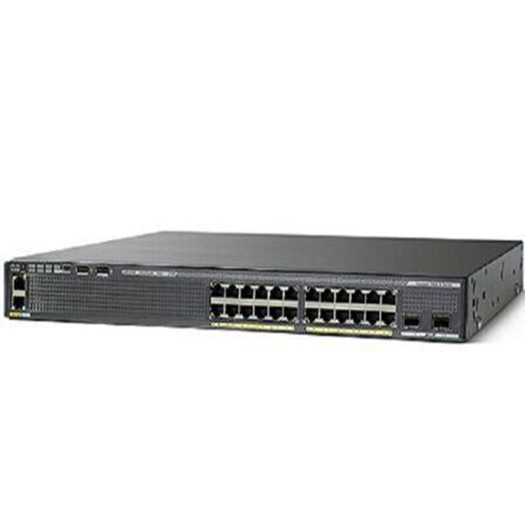 思科24口交换机wsc2960x24tdl24口千兆双光口上联交换机