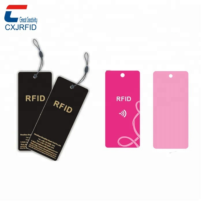 定制印刷rfid服装标签/超高频rfid服饰管理标签/rfid服装吊牌厂家