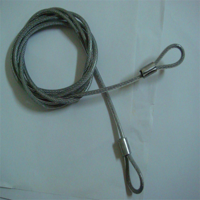 供应不锈钢钢丝绳索具钢丝绳拉索拖车绳牵引绳灯具挂绳