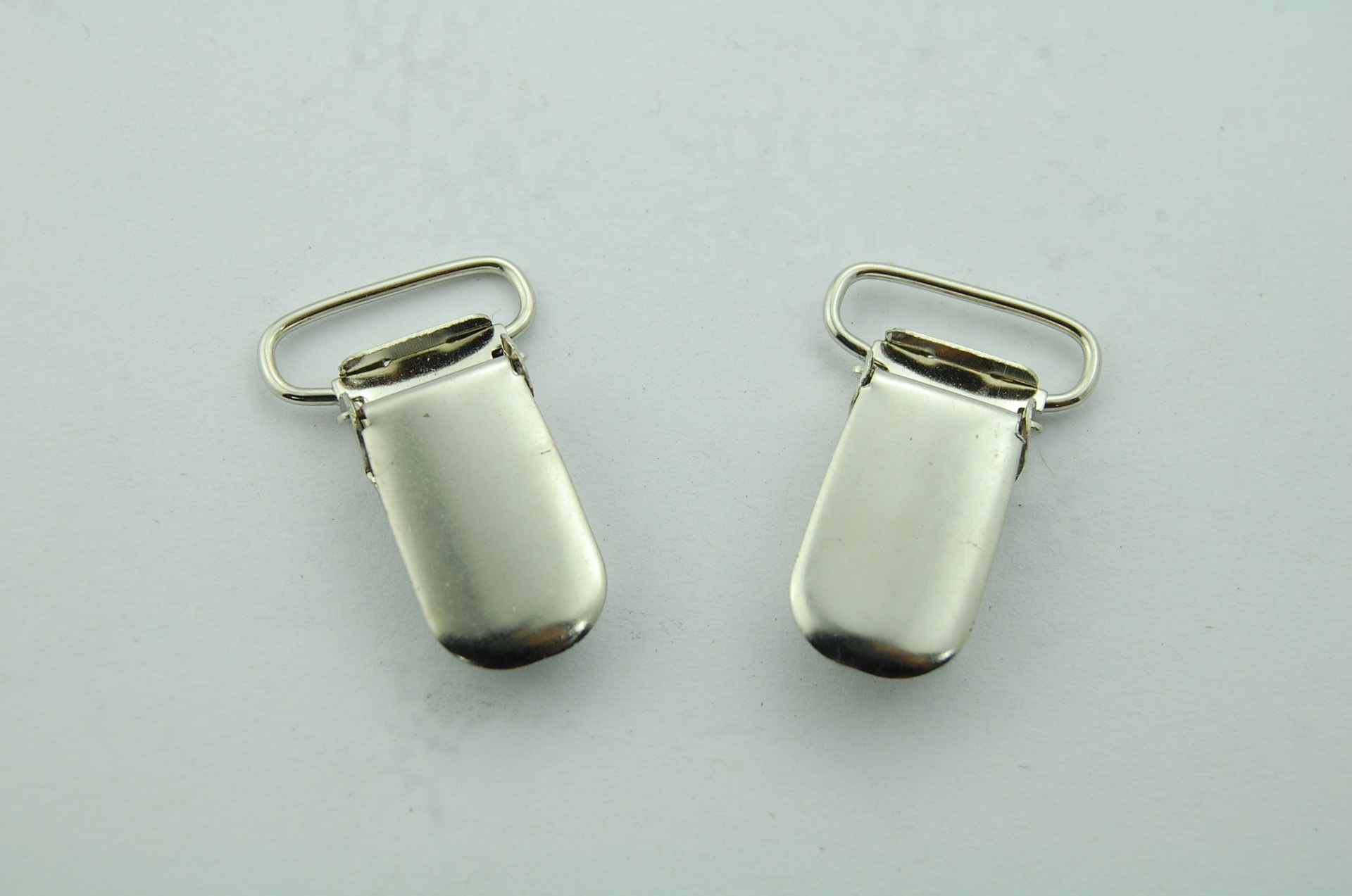 dy-yzk-21不锈钢金属鸭嘴夹 箱包长方鸭嘴扣 镀镍五金背带夹定做