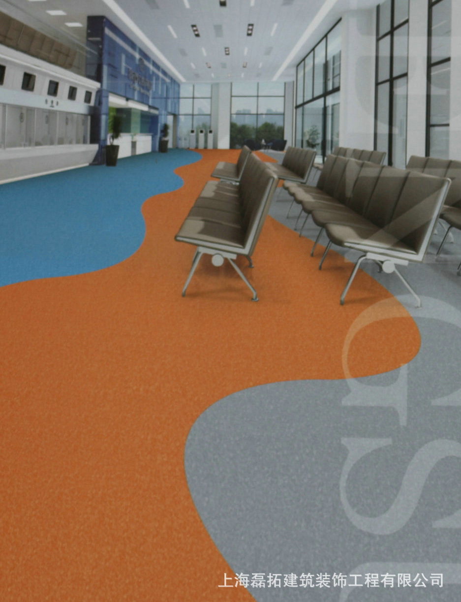 厂家销售梦塑梦8号pvc地板商用地板幼儿园医院 用塑胶地板