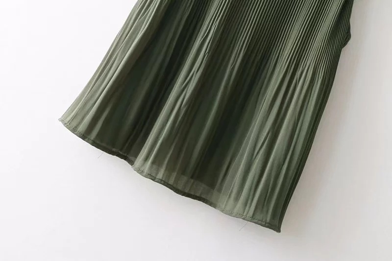 0330外贸批发飘逸风琴褶后背蕾丝拼接蝴蝶结雪纺无袖衬衫4387/002