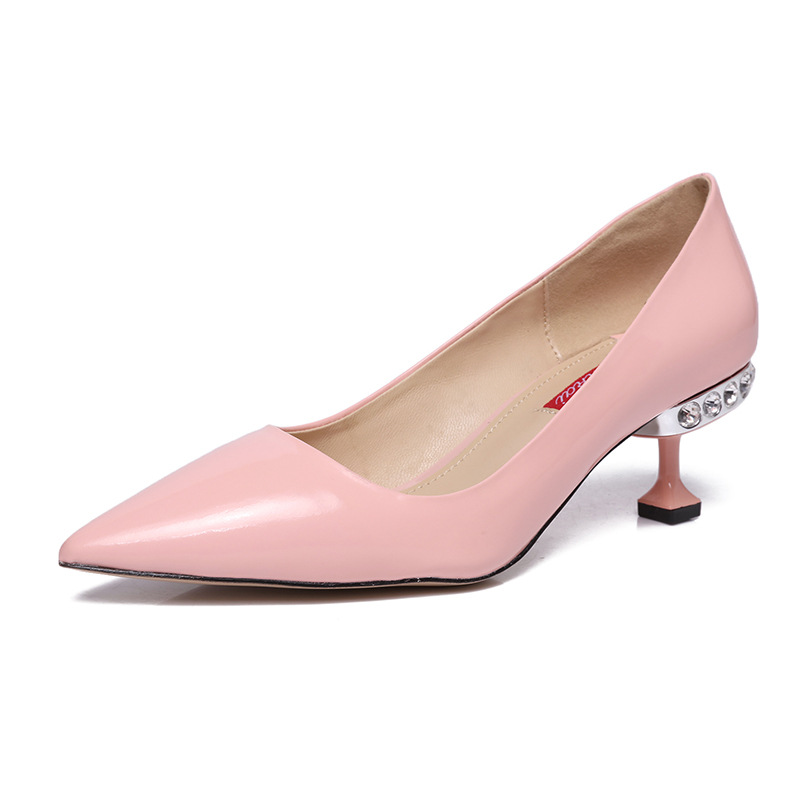 fekkai菲凯新款单鞋尖头单 低跟单鞋 时尚单 全真皮单鞋批发