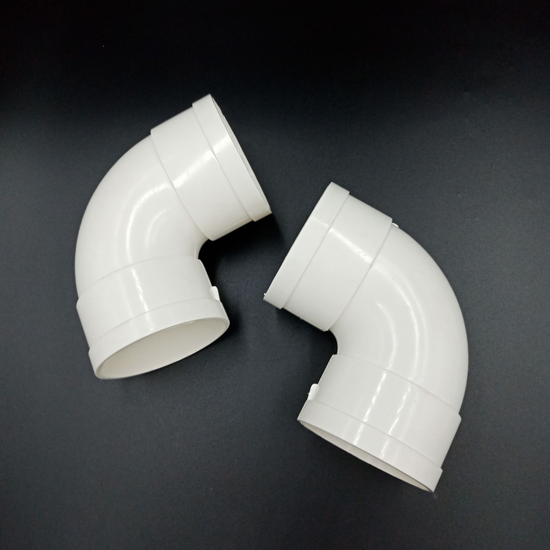 pvc管材管件 pvc90°弯头弯接头管接 pvc排水管件 pvc排水弯头