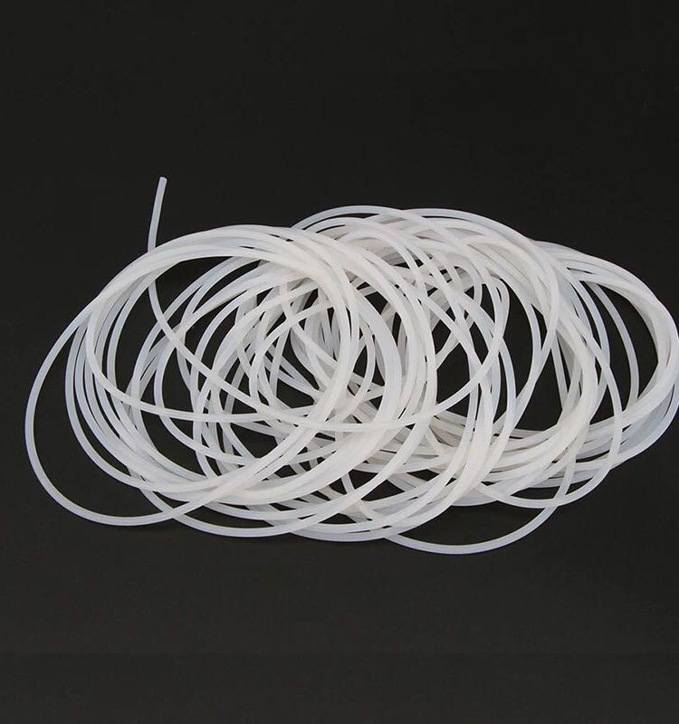 硅胶实心圆条硅橡胶白色密封条耐高温高弹性硅胶条2~20mm橡胶圆条