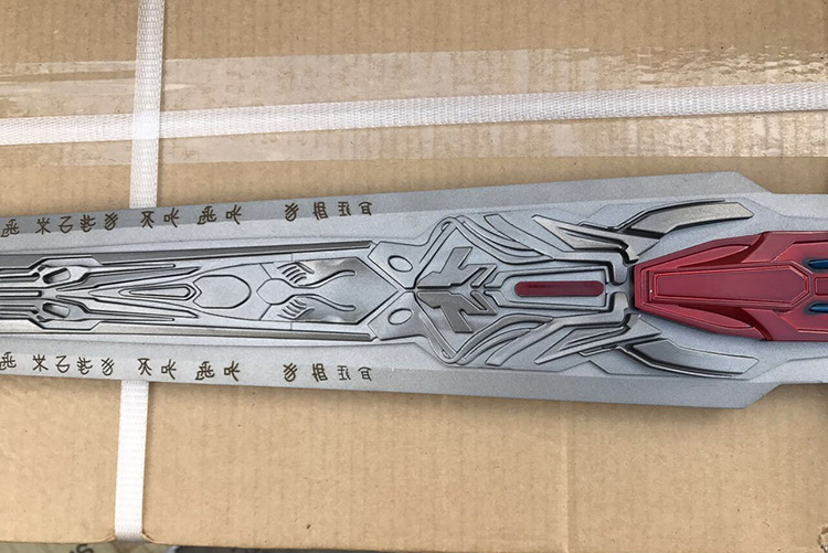 变形金刚5武器周边 擎天柱星辰剑变5审判之剑金属道具模型不开刃