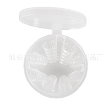迷你阻鼾器 镂空4个装圆盒 打鼾鼻塞 阻鼾器 外贸ebay