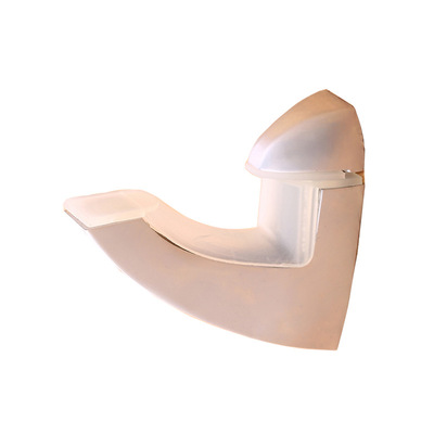 可调锌合金玻璃夹鱼嘴夹板夹加厚加长防滑镜子固定夹层板夹托