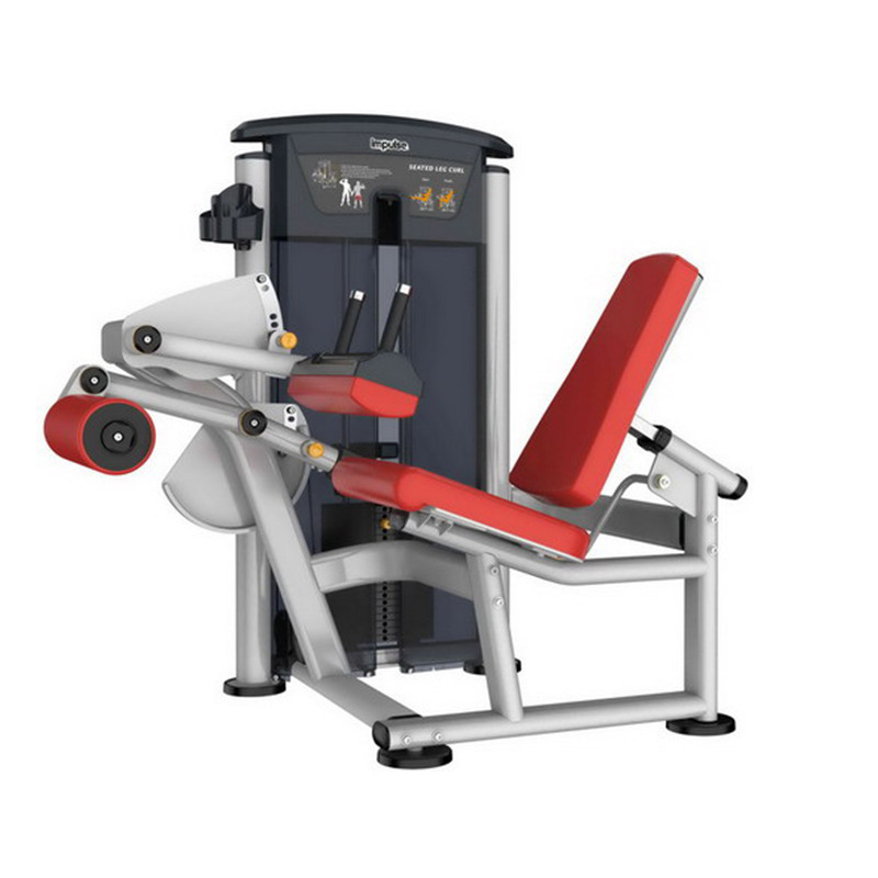英派斯it9506商用坐姿式后勾腿腿部弯举腿部屈伸下压伸展训练器械-阿