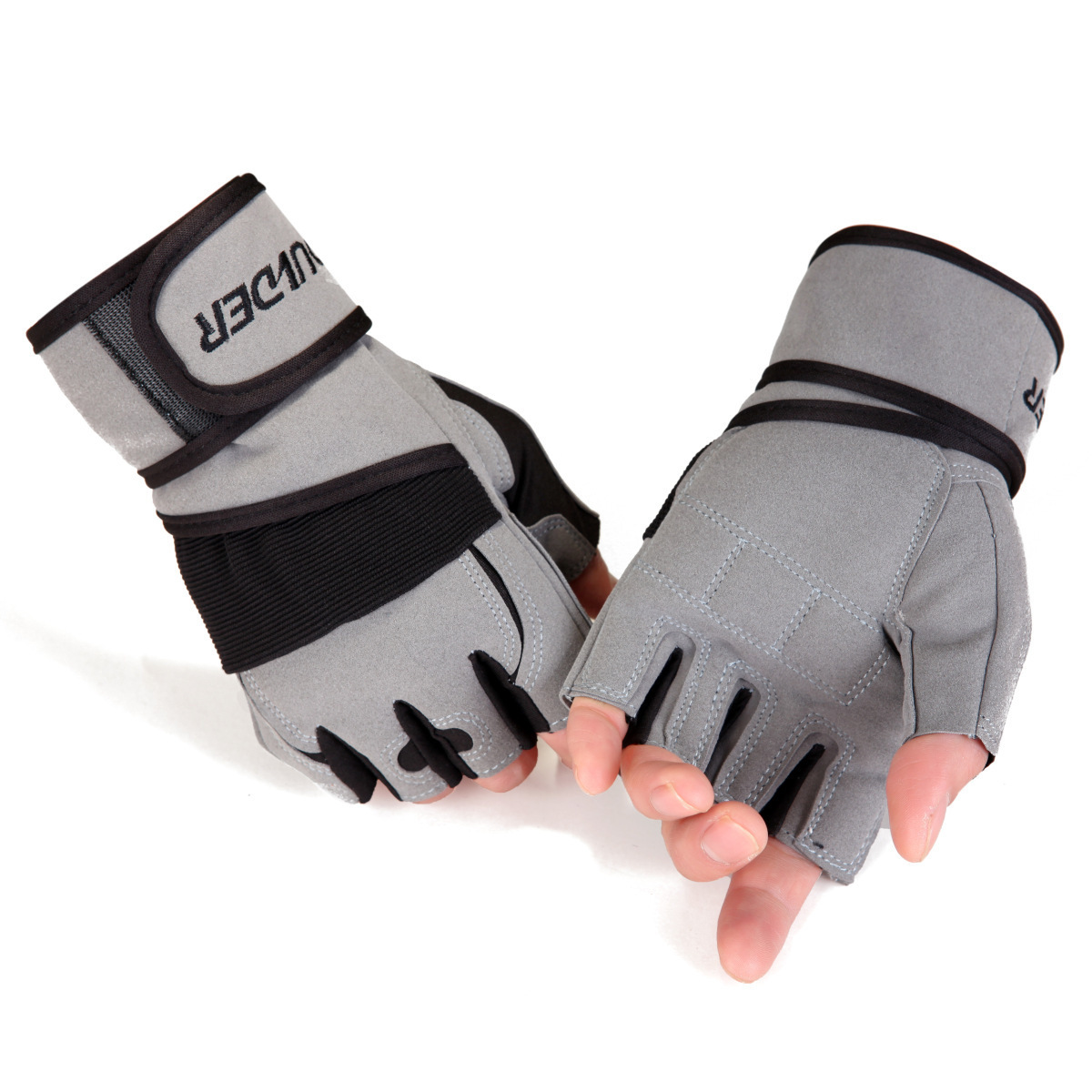 厂家批发健身手套男女户外骑行半指运动手套锻练哑铃举重护腕防滑