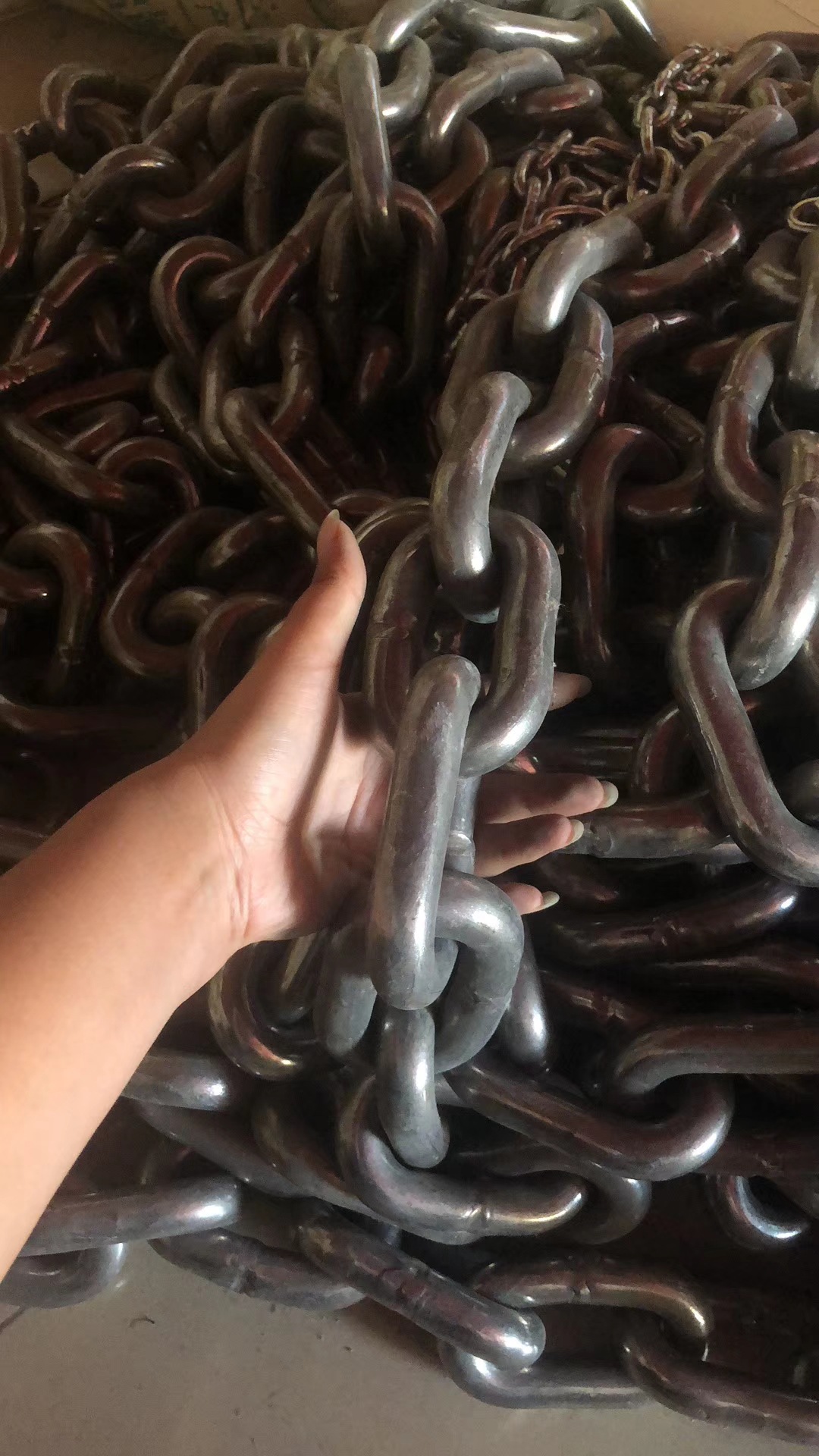 国标304不锈钢起重链条 宠物链护栏钢链 防盗锁链 车船锚铁钢索链