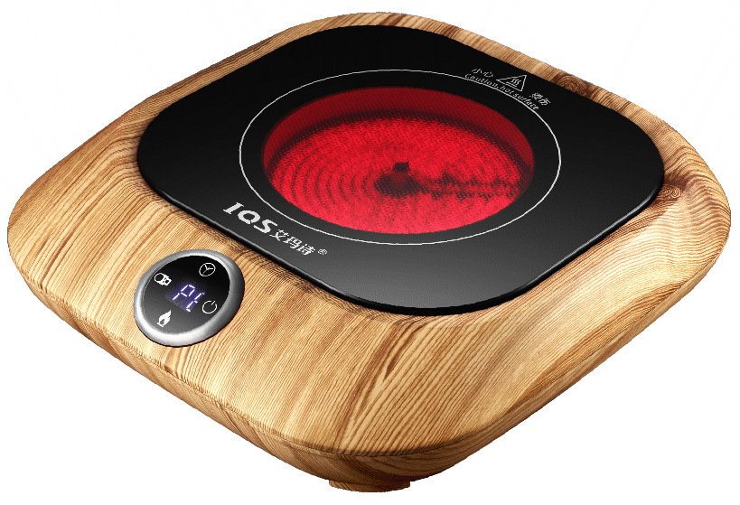 新品 艾玛诗iqs-1800电陶炉茶炉 简约家居风尚 可烧铁银铜玻璃壶