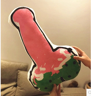 批发创意抱枕男朋友情趣靠垫恶搞奇葩搞怪毛绒玩具一件代发