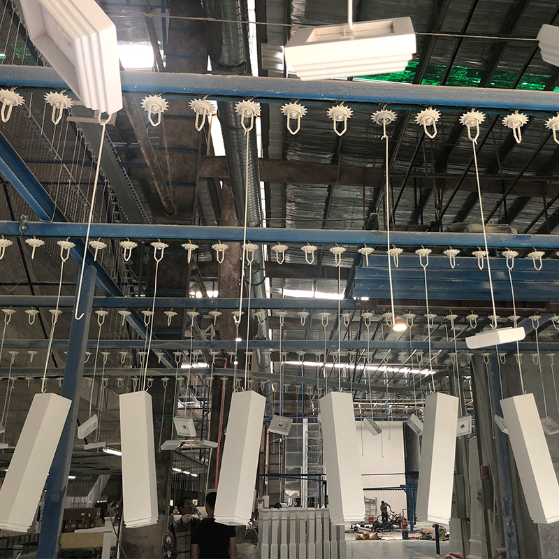 加工定制悬挂输送线 自动喷涂吊挂线 粉末喷涂生产线悬挂流水线