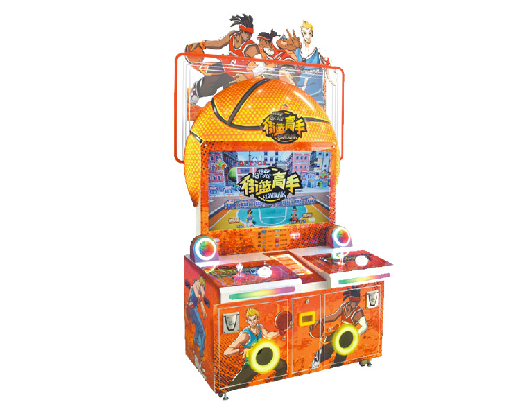 2018热销新款街篮高手投篮机彩票娱乐机篮球比赛游戏机投币游艺机