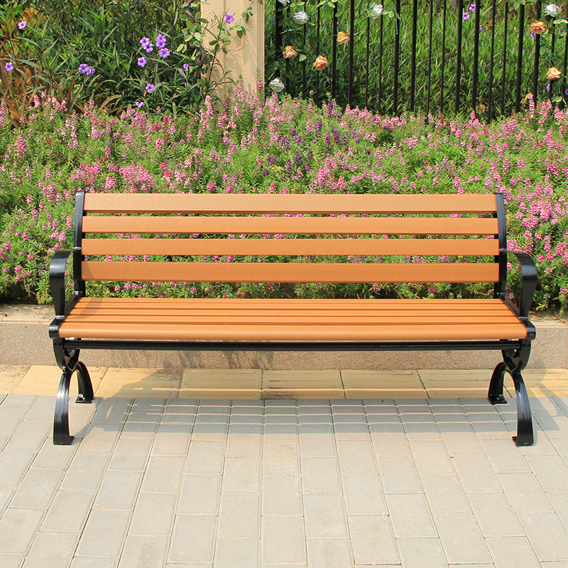 小区庭院排椅园林户外公园椅室外休闲长椅座椅防腐座椅长凳批发