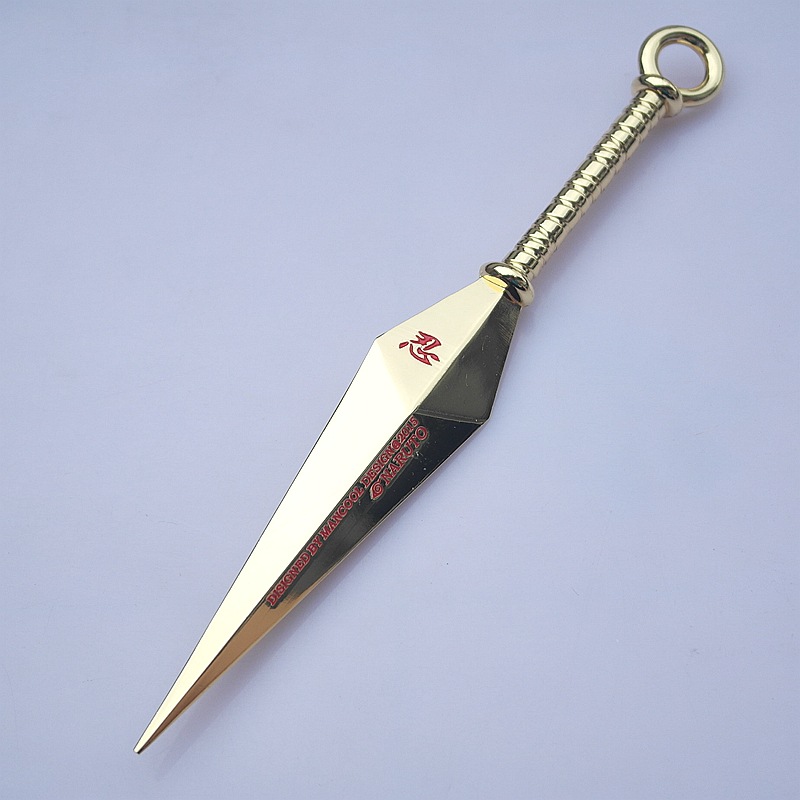 火影忍者武器飞雷神四代目苦无手里剑飞镖合金兵器模型道具大号