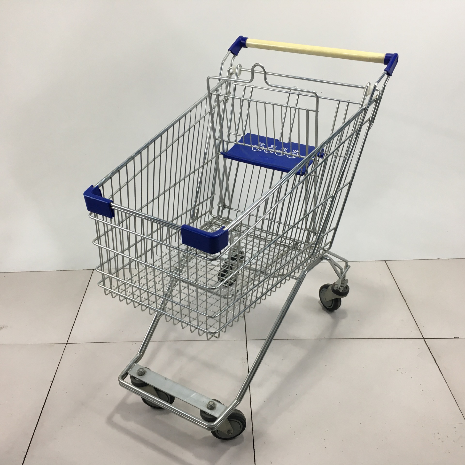 凯蒂款超市购物车 ag-cd100 人字形超市购物手推车 100升