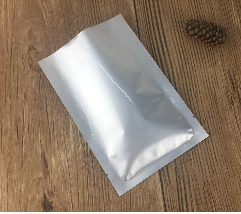 现货三边封铝箔真空袋 铝箔袋定制铝箔平口袋塑封袋 面膜袋通用